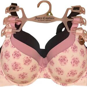 Juicy Couture 3-Pack Sexy Push-Up Bra